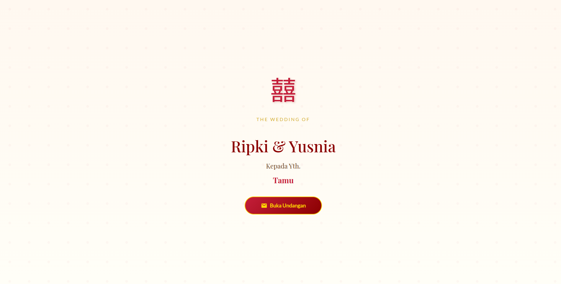 Wedding Website